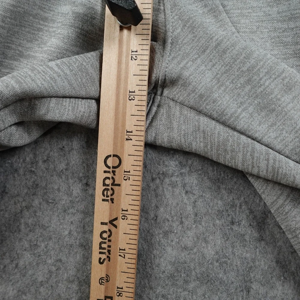Adidas Pants Mens Large Gray Climawarm Fleece AA9580 Straight Leg Sweatpants